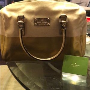 Kate Spade gold handbag